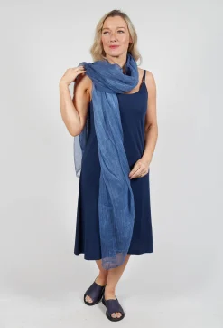 Rundholz Black Label Scarves^Lightweight Sheer Scarf in Navy