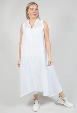 Rundholz Black Label Dresses^Lightweight Sleeveless Dress in White