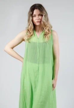 Rundholz Black Label Dresses^Lightweight Sleeveless Dress in Lime