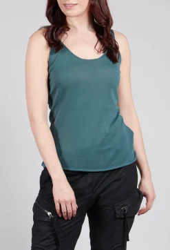 Masnada Tops^Lightweight Vest In Petrol