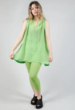 Rundholz Black Label Tops^Lightweight Vest Top in Lime
