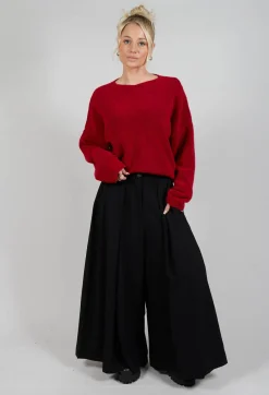 La Vaca Loca Trousers^Lin Vista Trouser in Black
