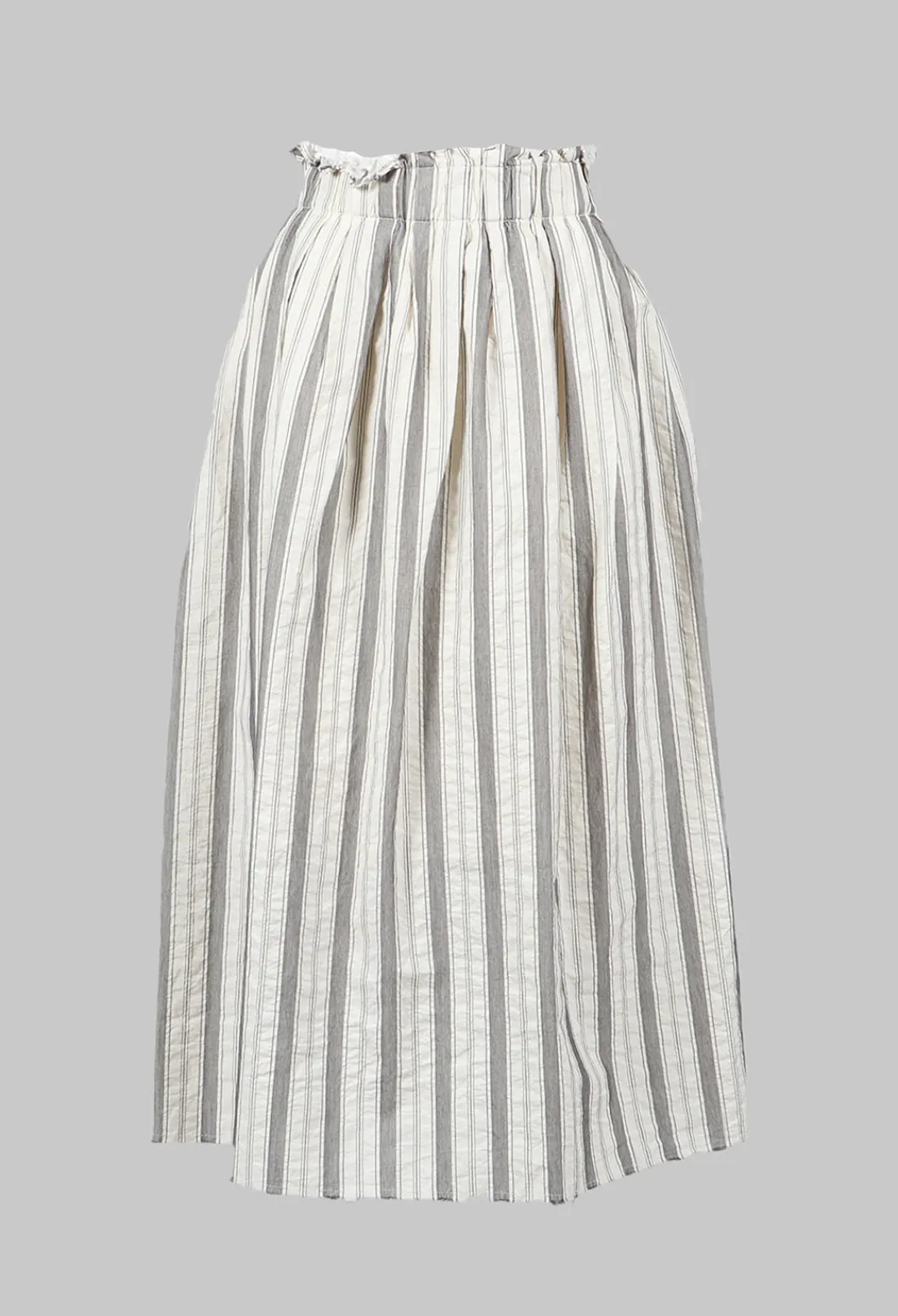 Aequamente Skirts^Lined Long Skirt in Stripe