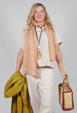 Elemente Clemente Tops^Linen Diva Top in Rattan