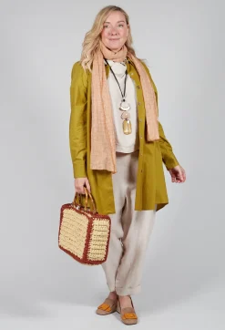 Elemente Clemente Tops^Linen Diva Top in Rattan