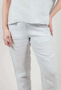 Elemente Clemente Trousers^Linen Geisha Pants in Pearl