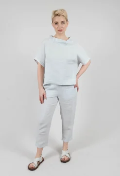 Elemente Clemente Trousers^Linen Geisha Pants in Pearl