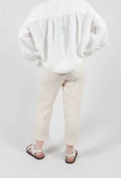 Elemente Clemente Trousers^Linen Geisha Pants in Sand