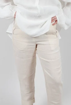 Elemente Clemente Trousers^Linen Geisha Pants in Sand