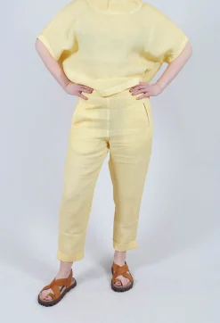 Elemente Clemente Trousers^Linen Geisha Pants in Sunlight