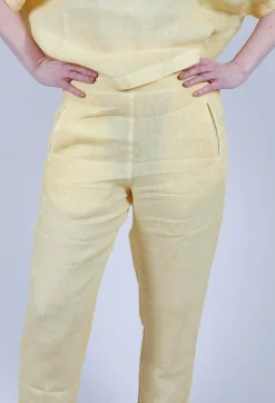 Elemente Clemente Trousers^Linen Geisha Pants in Sunlight