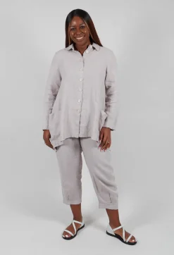 Thing Shirts & Blouses^Linen Shirt in Light Grey