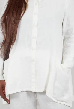 Thing Shirts & Blouses^Linen Shirt in Off White