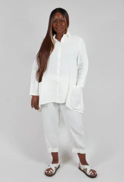 Thing Shirts & Blouses^Linen Shirt in Off White