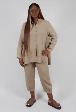 Thing Shirts & Blouses^Linen Shirt in Putty