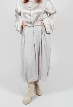 Umit Unal Skirts^Linen Skirt in Grey