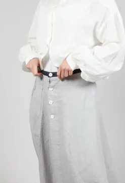 Umit Unal Skirts^Linen Skirt in Grey