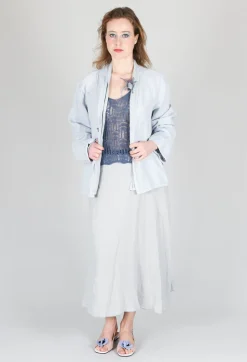 Umit Unal Skirts^Linen Skirt in Grey