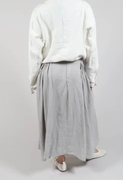 Umit Unal Skirts^Linen Skirt in Grey
