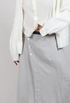Umit Unal Skirts^Linen Skirt in Grey