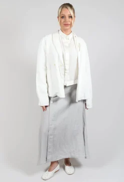Umit Unal Skirts^Linen Skirt in Grey