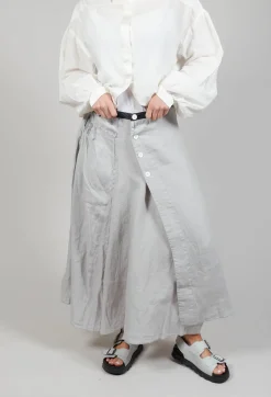 Umit Unal Skirts^Linen Skirt in Grey