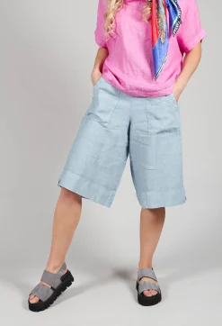 Elemente Clemente Shorts^Linen Tamal Shorts in Blue