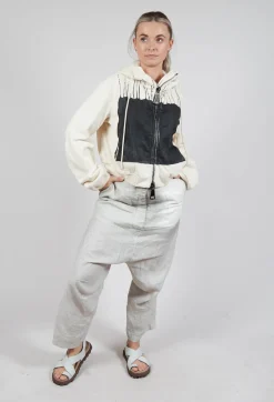 Rundholz Mainline Trousers^Linen Trousers in Moon Pigment