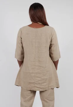 Thing Dresses^Linen Tunic in Putty