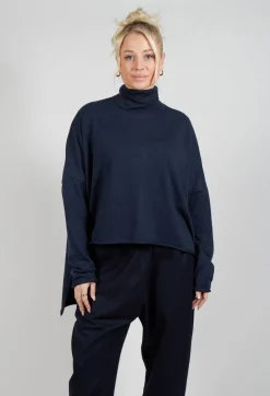 La Vaca Loca Tops^Lizeth Knitted Jumper in Deep Blue
