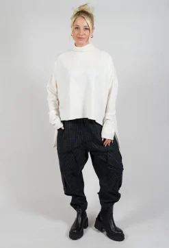 La Vaca Loca Tops^Lizeth Knitted Jumper in Cream