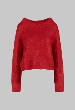 Fringe Knitwear|Jumpers^Lola Sweater in Red
