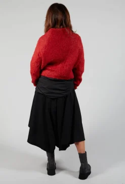 Fringe Knitwear|Jumpers^Lola Sweater in Red