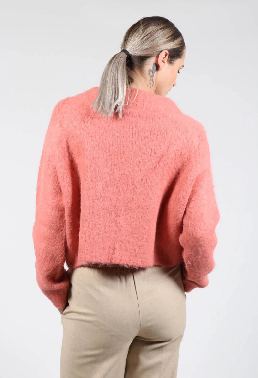 Fringe Jumpers|Knitwear^Lola Sweater in Salmon
