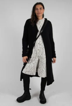 Pal Offner Cardigans^Long Cardigan in Black
