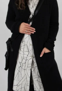 Pal Offner Cardigans^Long Cardigan in Black