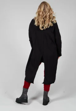 Isabel Benenato Cardigans^Long Cardigan in Black