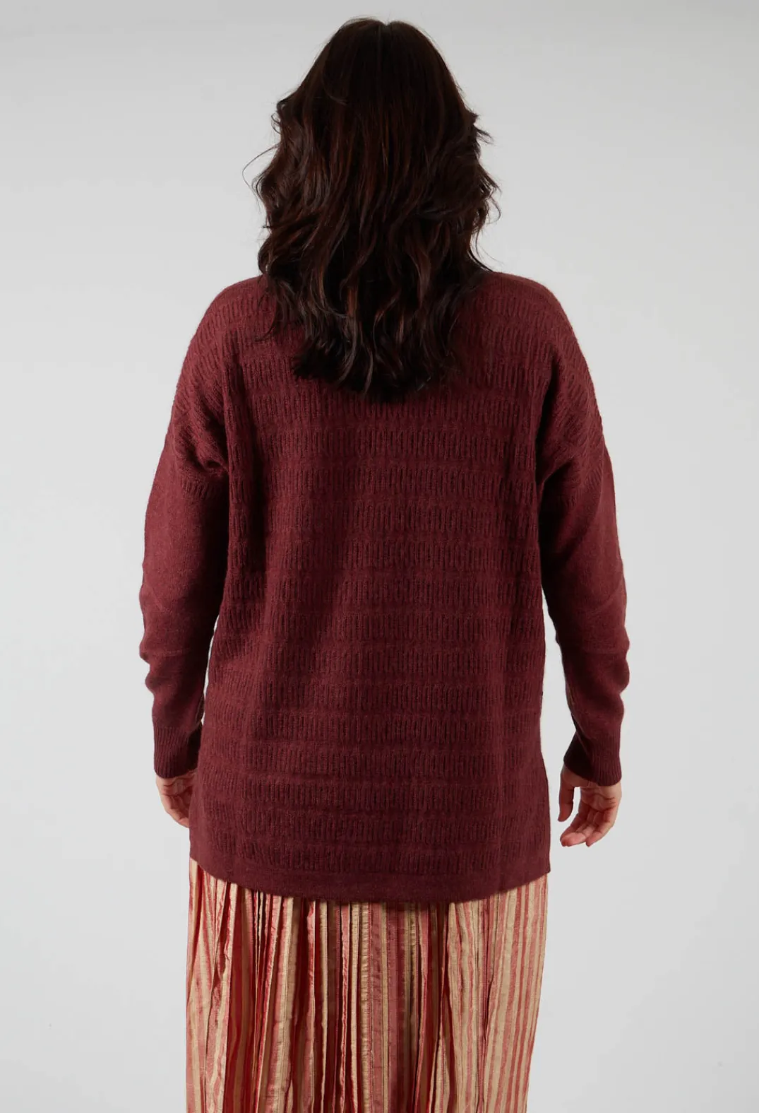 Traces of Me Cardigans^Long Cardigan in Hollister Steel