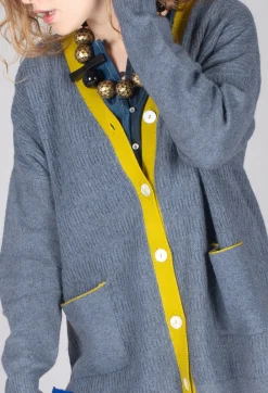 Traces of Me Cardigans^Long Cardigan in Jacaranda Weed