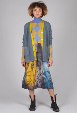 Traces of Me Cardigans^Long Cardigan in Jacaranda Weed