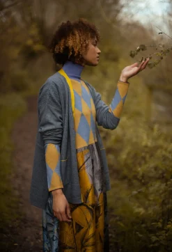 Traces of Me Cardigans^Long Cardigan in Jacaranda Weed