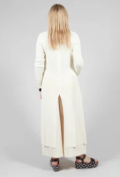 Isabel Benenato Cardigans^Long Cardigan in White