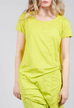 Rundholz Dip T-shirts^Long Length Short Sleeved T Shirt in Spring