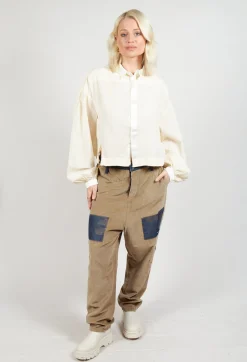 Umit Unal Shirts & Blouses^Long Sleeve Cotton Shirt in Cream