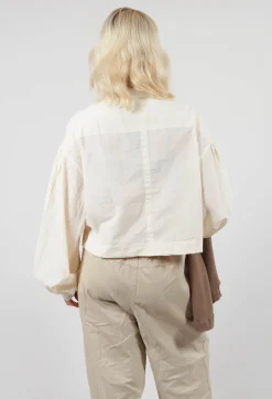 Umit Unal Shirts & Blouses^Long Sleeve Cotton Shirt in Cream