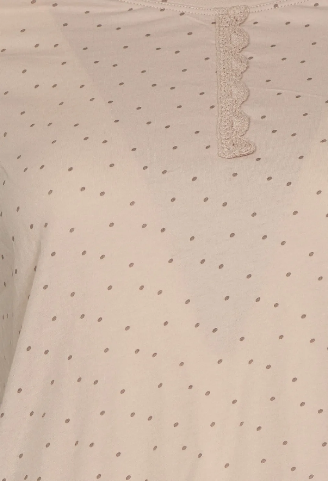 Ewa I Walla Shirts & Blouses^Long Sleeve Jersey Top in Dots