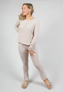 Ewa I Walla Shirts & Blouses^Long Sleeve Jersey Top in Dots
