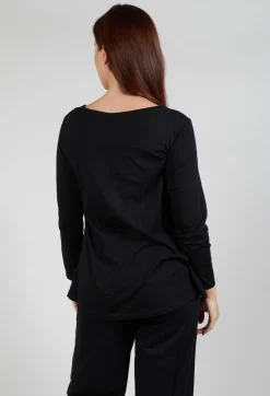 Bread and Butter Tops^Long Sleeve Top in Black