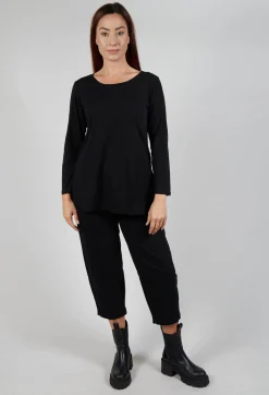 Bread and Butter Tops^Long Sleeve Top in Black