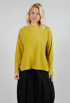 Moyuru Jumpers^Long Sleeve Top in Mustard